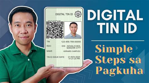 How to get your digital TIN ID .